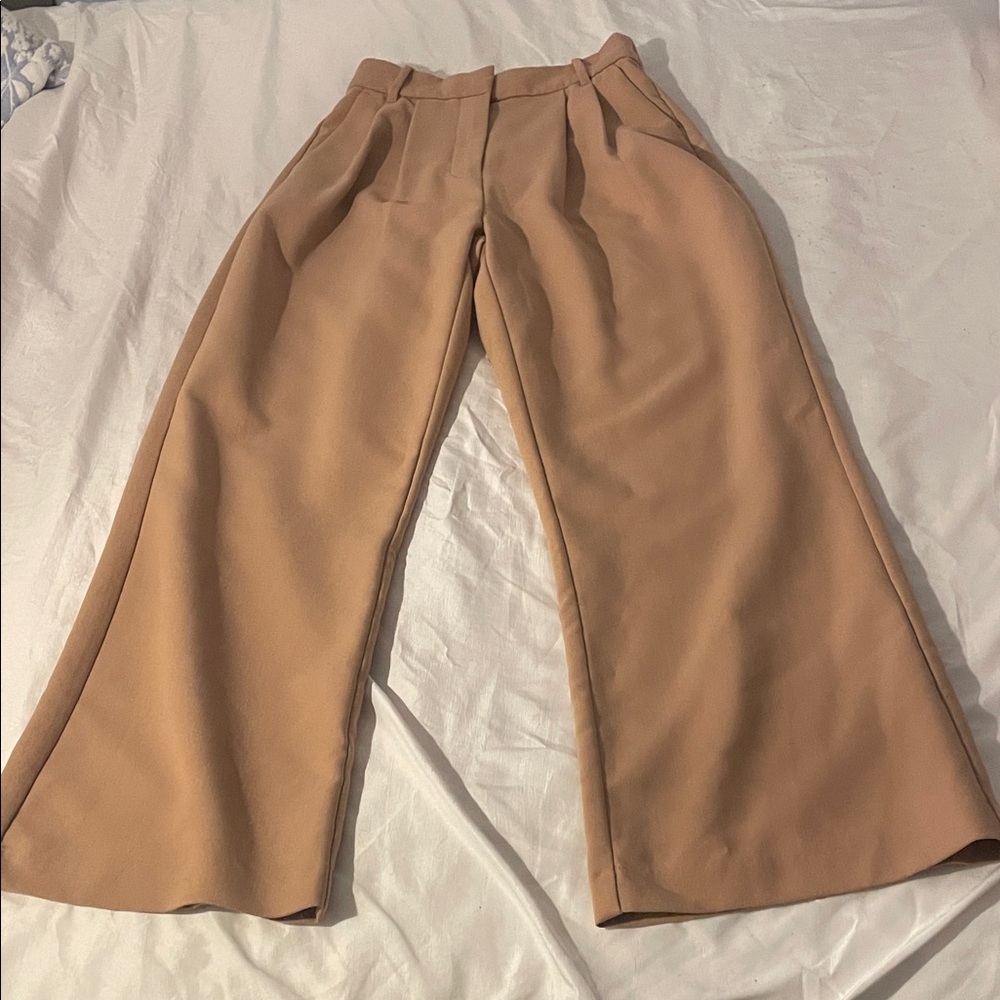 Abercrombie & Fitch Camel Trousers